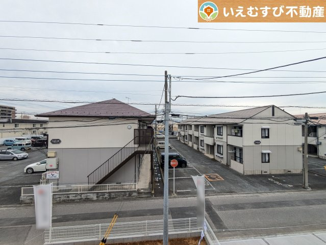 Livele Garden.S　深谷東方第2の展望|高い建物が無く開放感のある展望
バルコニーからの展望も開けていて閑静な住宅地が望めます。日当りも良いですね♪