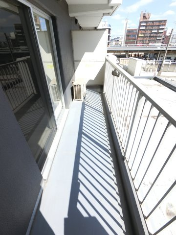 斎藤マンションのバルコニー