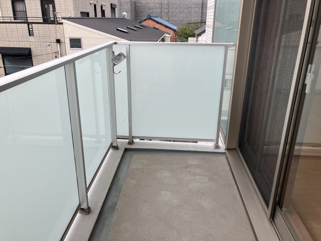 キャストビル豊田のバルコニー