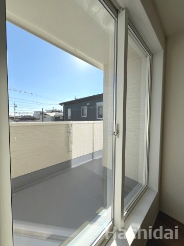 碧南市春日町第2　新築一戸建のバルコニー