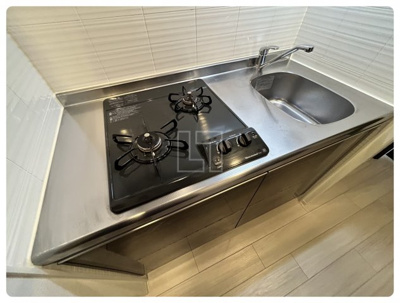 【キッチン】 | S-RESIDENCE西長堀 | S-RESIDENCE西長堀　２口ガスシステムキッチン