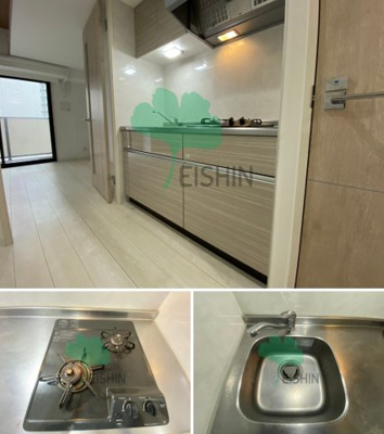 【キッチン】 | シャンボールなごみ | シンプルな清潔感のあるキッチンです！