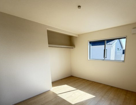 第3富士見町時沢　新築戸建　2号棟の収納|２階洋室2収納です
