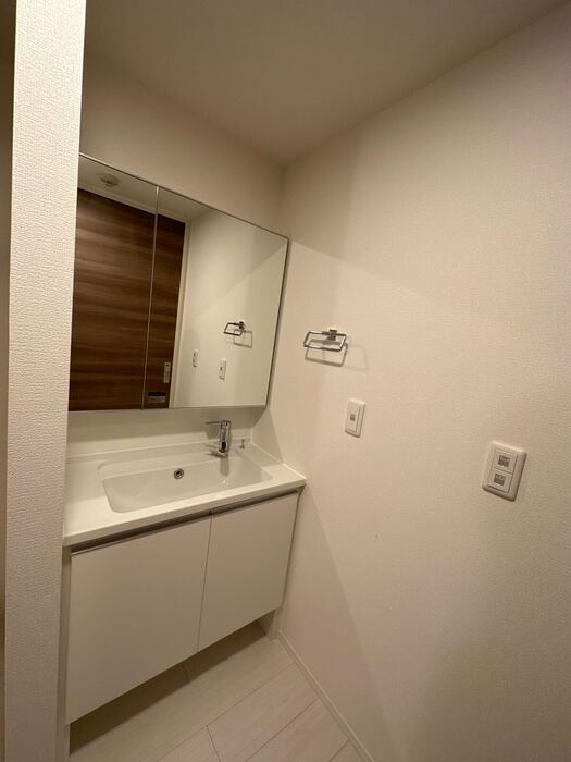 アテールの洗面所