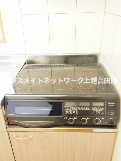 プランドール鴨島の設備|ＩＨコンロ２口