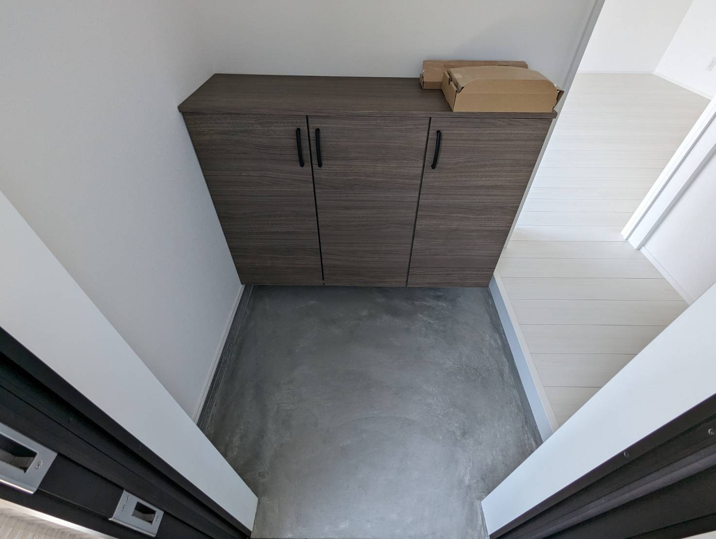 富士見2丁目APの玄関