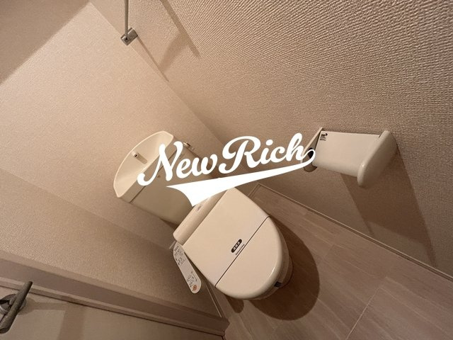 高崎市中居町４丁目のアパートのトイレ