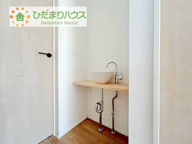 【設備】 | つくば市宝陽台24-2期　新築戸建 | 便利な手洗い場付き♪