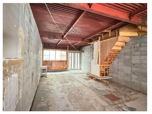 三条会商店街店舗の内装