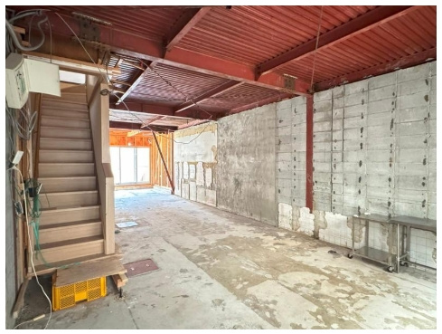 三条会商店街店舗の内装