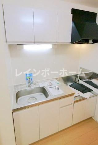 富士見市鶴瀬東１丁目の賃貸マンションのキッチン|※参考写真