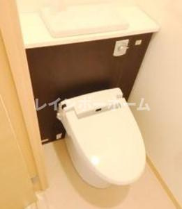 富士見市鶴瀬東１丁目の賃貸マンションのトイレ|※参考写真