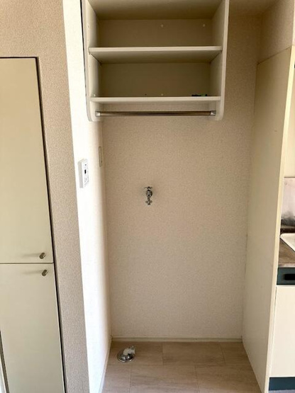 【収納】 | 銀ハイツ | 洗濯機置場・棚