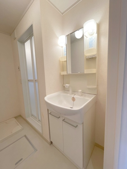 大和高田市大字高田のアパートの洗面所