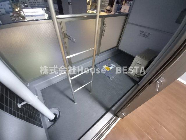 アーバングリーン兵庫ステーションフロントのバルコニー