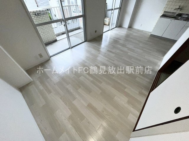 大阪市城東区放出西３丁目の賃貸マンションのロビー