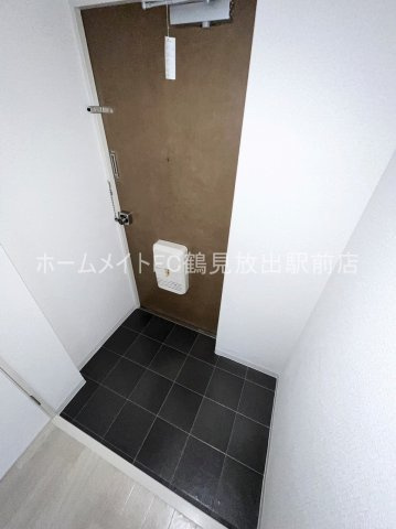 大阪市城東区放出西３丁目の賃貸マンションの玄関