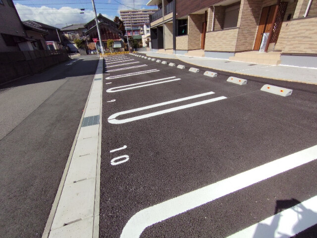 カサ・ドラコの駐車場