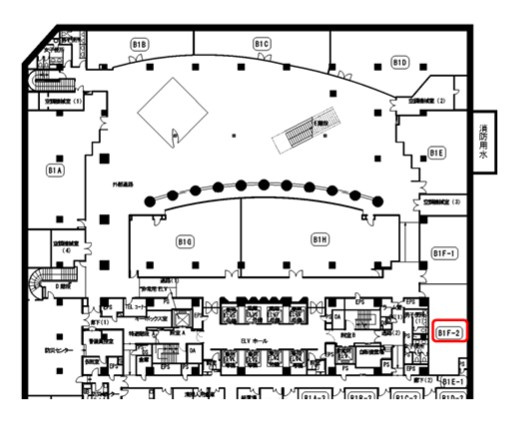 JRWD堂島タワーの区画図