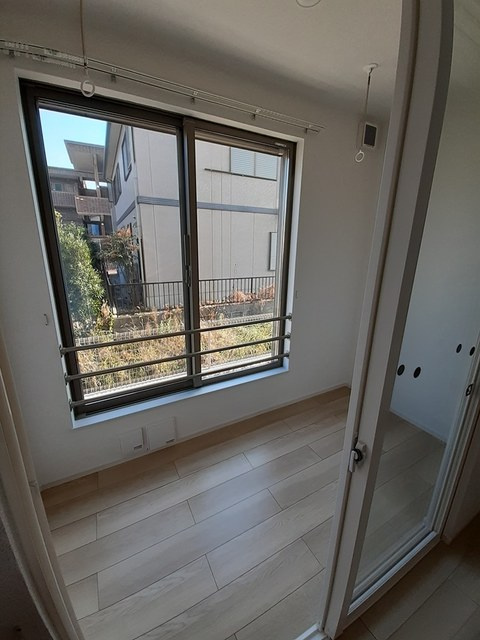 ロジュマン堀之内のバルコニー