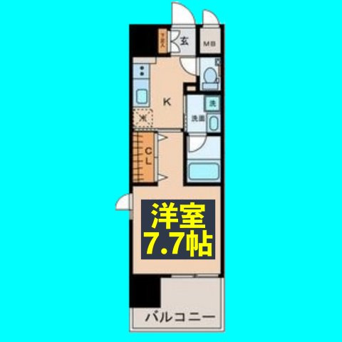 GRAND ESPOIR IZUMIの間取り