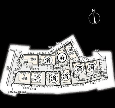 【区画図】 | 茅ヶ崎市松林2丁目第2 新築戸建 全10棟