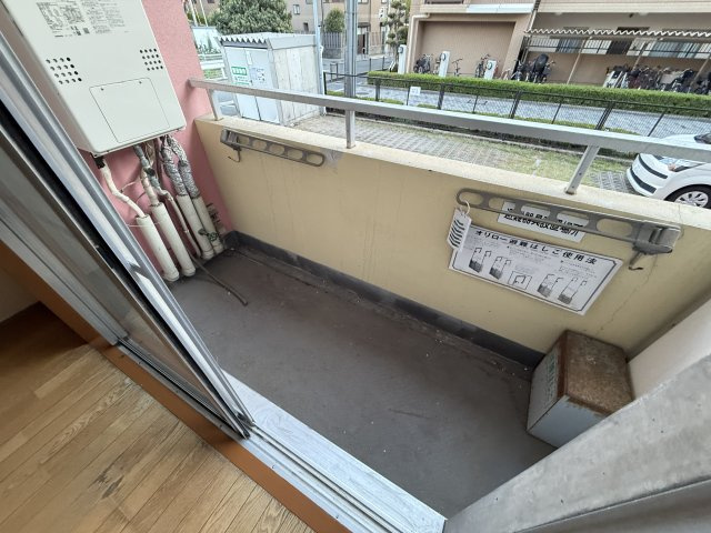 第２０千里ハイツのバルコニー