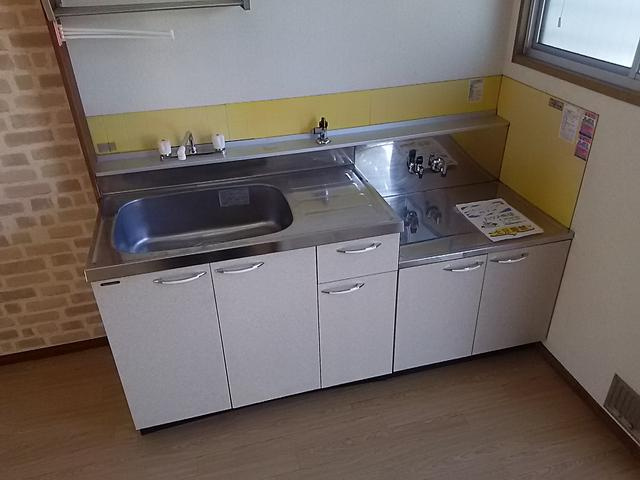 柴田ガーデンハイツＥ棟のキッチン