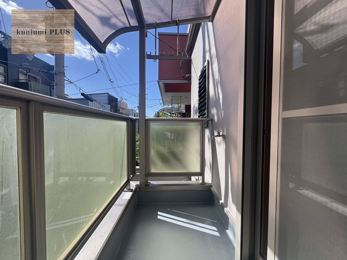 大阪市都島区都島中通2丁目のバルコニー