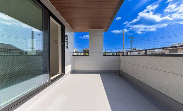 【バルコニー】 | 茅ヶ崎市松林2丁目第2 新築戸建 全10棟