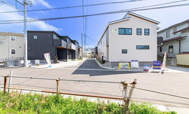 【前面道路含む現地写真】 | 茅ヶ崎市松林2丁目第2 新築戸建 全10棟