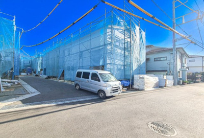 【前面道路含む現地写真】 | 茅ヶ崎市松林2丁目第2 新築戸建 全10棟