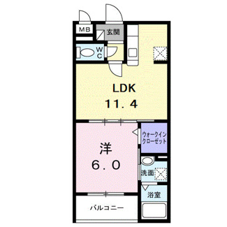 【間取り】 | アーバンコート堀川西