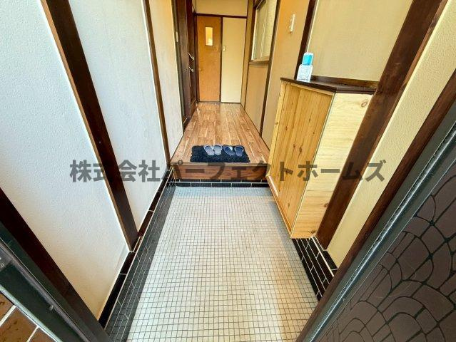 杉山手2丁目戸建　賃貸の玄関|きれいな玄関です
