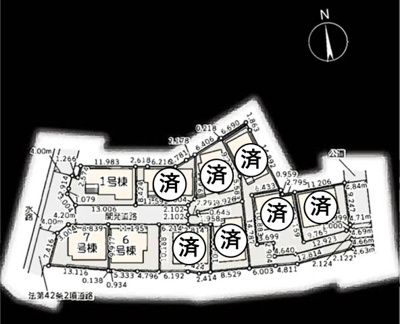 【区画図】 | 茅ヶ崎市松林2丁目第2 新築戸建 全10棟