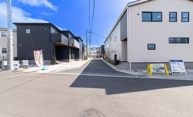 【前面道路含む現地写真】 | 茅ヶ崎市松林2丁目第2 新築戸建 全10棟
