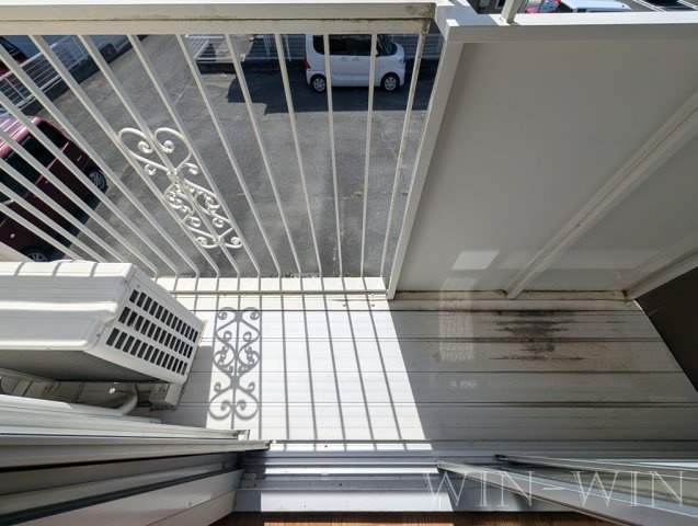 タウニィ吉川 Aのバルコニー|イメージ（同建物内別部屋の写真です）