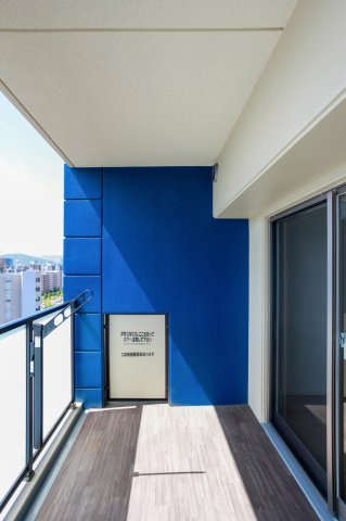 サヴォイラ・マリナ　ドゥ　ハカタ　13階のバルコニー|現状優先。