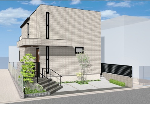 仮称　桜丘3丁目ヘーベルハウスの外観|地震に強い旭化成ヘーベルハウス