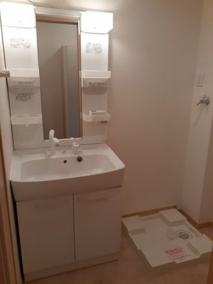 【洗面所】 | サンモール　Ｍ | スペースが確保できる洗面所です