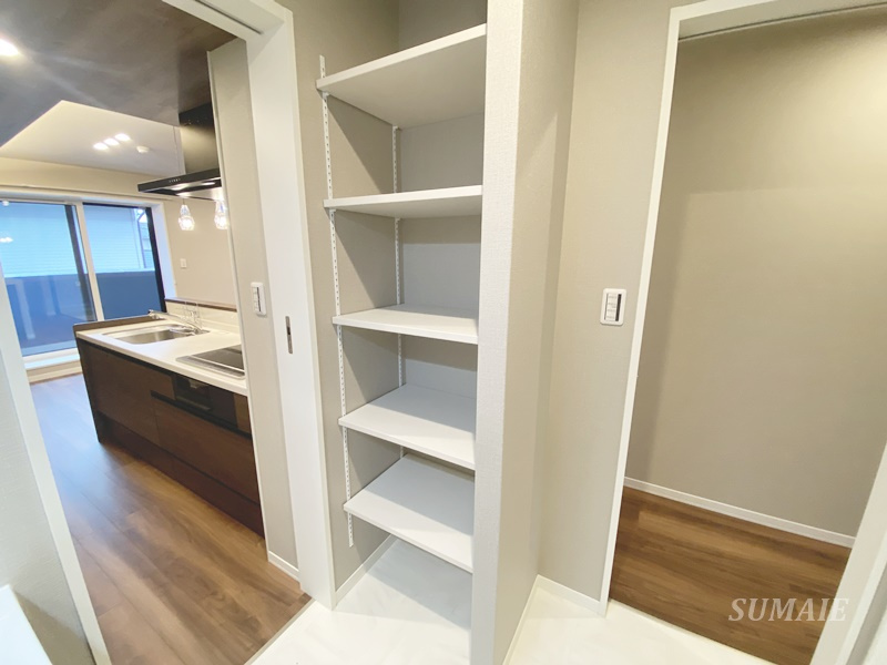 ラ・メゾン・カノン桜木町 の収納|脱衣所収納☆