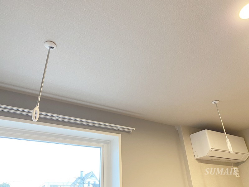 ラ・メゾン・カノン桜木町 の設備|室内物干し☆