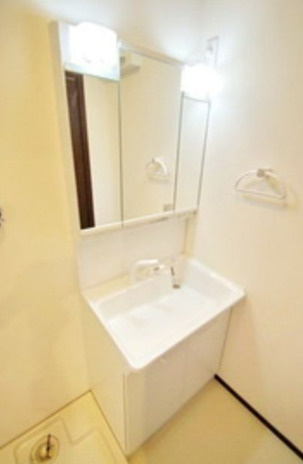 稲城市矢野口のアパートの洗面所