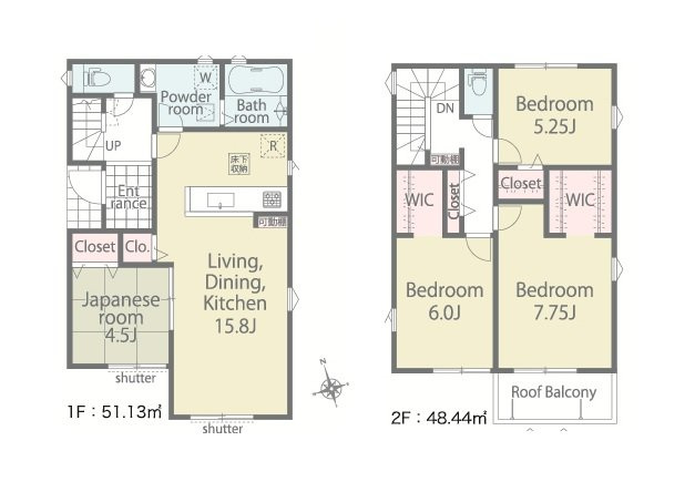 熊本市西区池田3丁目第1-２棟（2号棟）