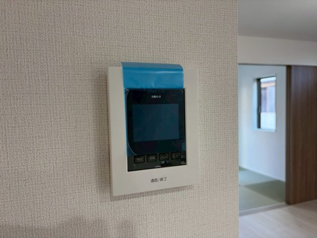 越谷市大竹新築戸建ての防犯設備