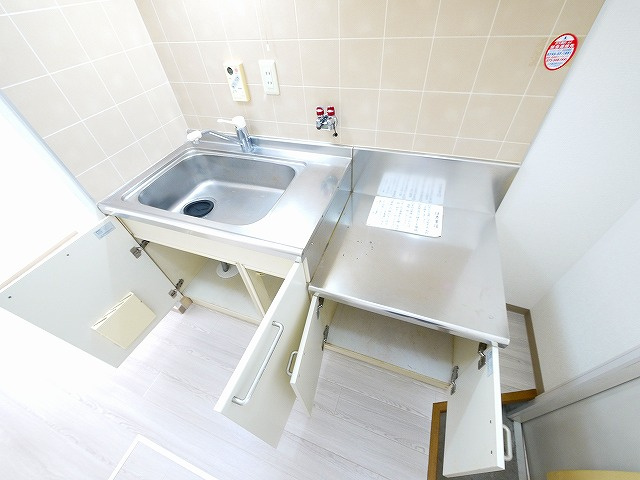 ソレイユ（田部町）のキッチン|使いやすいキッチンです