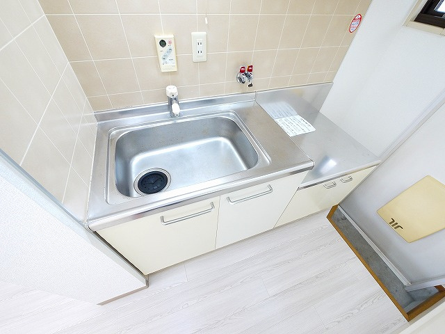 ソレイユ（田部町）のキッチン|お料理しやすいキッチンです