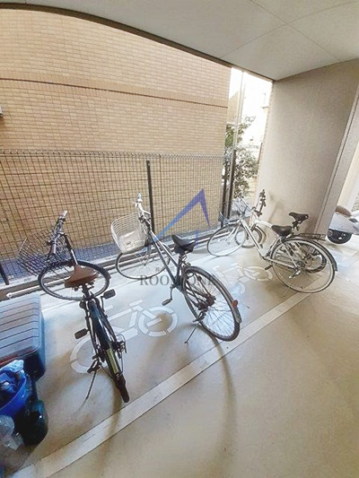 ベル・メゾンのその他共用部分|駐輪場です。