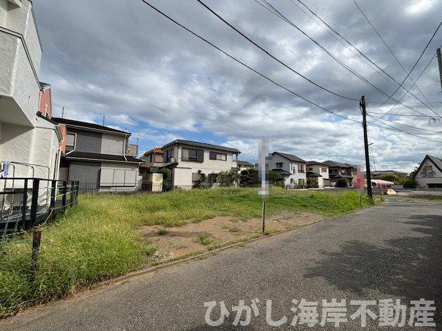 茅ヶ崎市美住町　新築戸建　全6棟の前面道路含む現地写真|現地外観