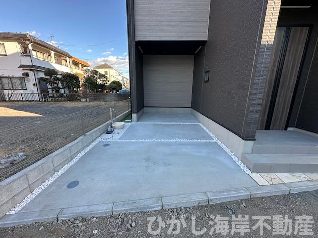 茅ヶ崎市美住町　新築戸建　全6棟の駐車場|駐車スペース